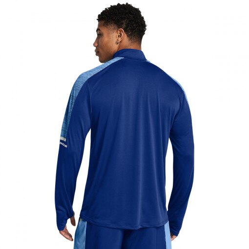 Męski longsleeve treningowy Under Armour UA Tech Utility 1/4 Zip - niebieski