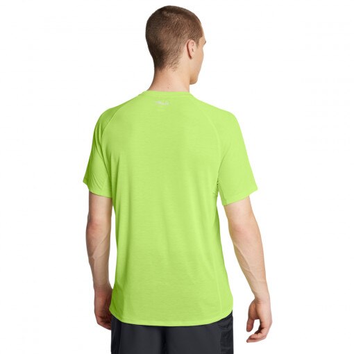 Męska koszulka do biegania Under Armour UA Trail Run Shortsleeve - zielona