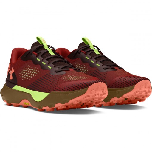 Buty do biegania uniseks Under Armour UA U Infinite Pro Trail - czerwone