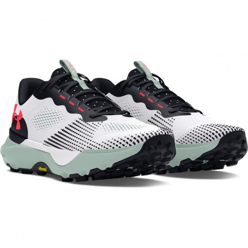 Buty do biegania uniseks Under Armour UA U Infinite Pro Trail - białe