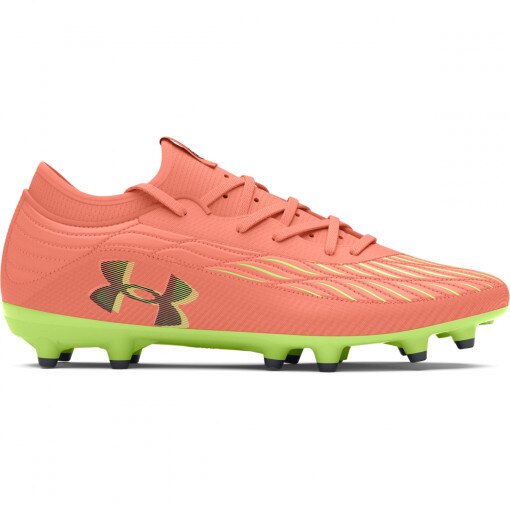 UNDER ARMOUR Buty piłkarskie korki lanki uniseks Under Armour UA U Magnetico Select 4 Fg  czarne Pomarańczowy