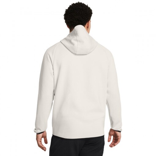 Męska bluza dresowa rozpinana z kapturem Under Armour UA Unstoppable Flc Fz Hd Eu - beżowa