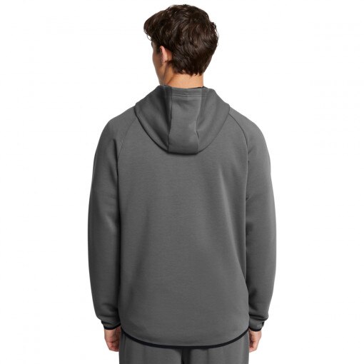 Męska bluza dresowa rozpinana z kapturem Under Armour UA Unstoppable Flc Fz Hd Eu - szara