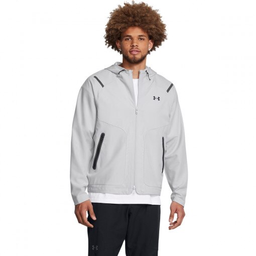 UNDER ARMOUR Męska kurtka przejściowa Under Armour UA Unstoppable Jacket Lc  szara Szary