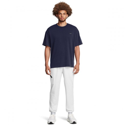 UNDER ARMOUR Męskie spodnie treningowe Under Armour UA Unstoppable Joggers białe Biały
