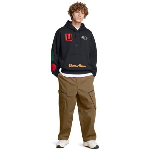 UNDER ARMOUR Męskie spodnie cargo Under Armour UA Unstoppable Utility Cargo brązowe Brązowy