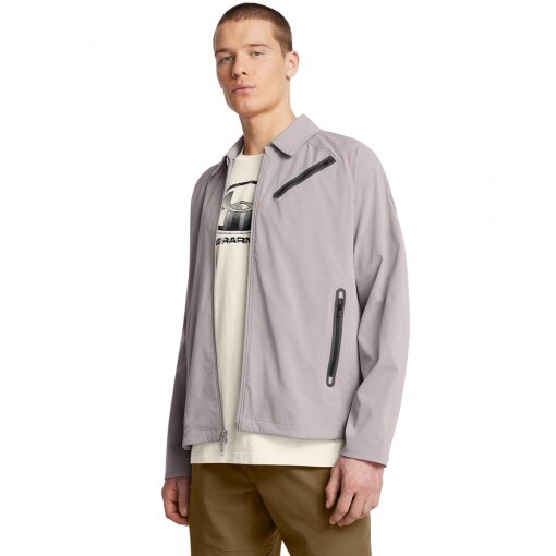 UNDER ARMOUR Męska kurtka przejściowa Under Armour UA Unstoppable Vented Jkt beżowa Beżowy