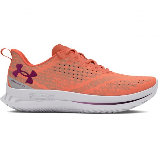 UNDER ARMOUR Damskie buty do biegania Under Armour UA W Velociti 4 białe Pomarańczowy