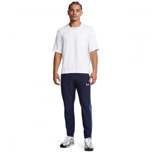 UNDER ARMOUR Męskie spodnie treningowe Under Armour UA Woven Utility Pants granatowe Granatowy