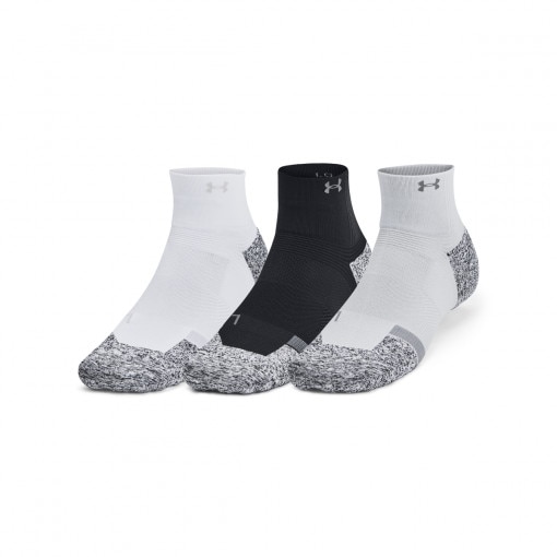 UNDER ARMOUR Skarpetki treningowe uniseks (3pack) Under Armour Unisex UA Ad Pro 3pk Qtr  multikolor Multikolor