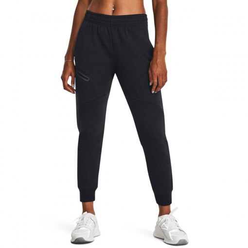 Damskie spodnie treningowe Under Armour Unstoppable Flc Jogger - czarne