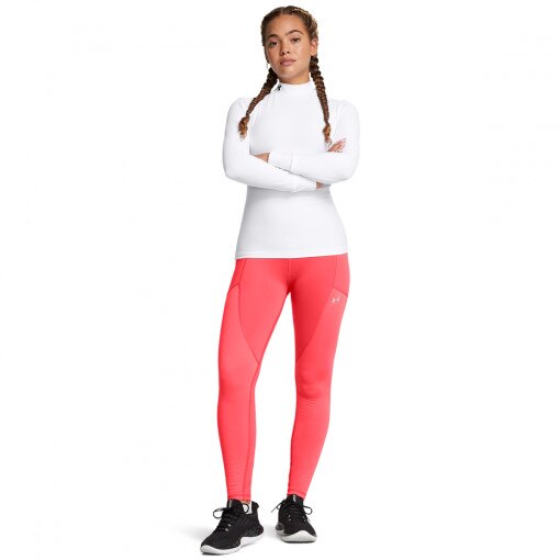 UNDER ARMOUR Damskie legginsy treningowe Under Armour UA Vanish Cold Weather Leggings  czerwone Czerwony