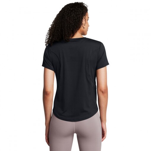 Damska koszulka treningowa Under Armour Vanish Elite Vent Loose Ss - czarna
