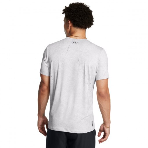 Męska koszulka treningowa Under Armour Vanish Elite Vent Prtd SS - szara