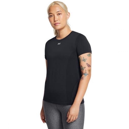 UNDER ARMOUR Damska koszulka treningowa Under Armour Vanish Seamless Loose Ss czarna Czarny