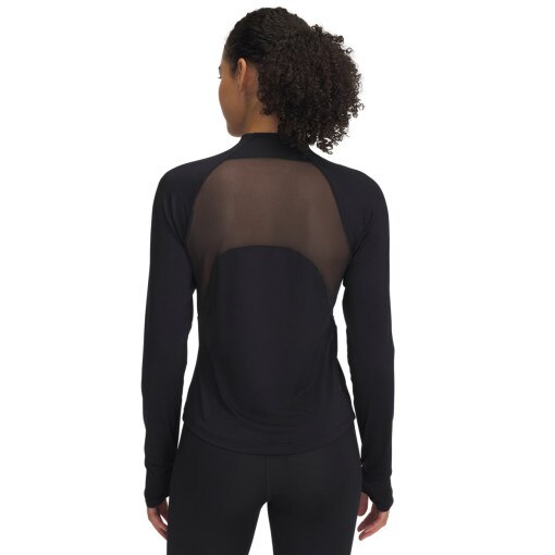 Damski longsleeve treningowy Under Armour Vanish Elite Vent FZ - czarny