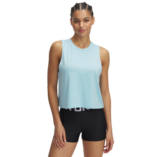 UNDER ARMOUR Damski top treningowy Under Armour Vanish Energy Crop Tank  niebieski Niebieski