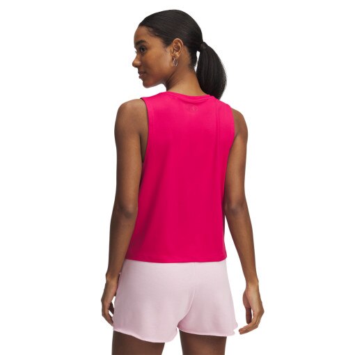 Damski top treningowy Under Armour Vanish Energy Crop Tank - różowy