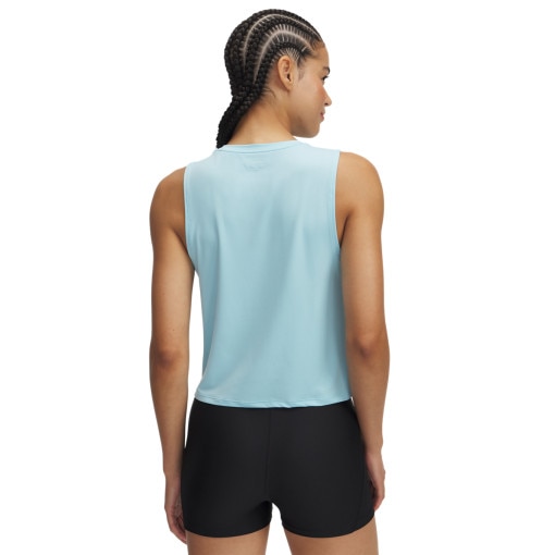Damski top treningowy Under Armour Vanish Energy Crop Tank - niebieski