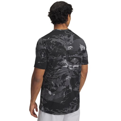 Męska koszulka treningowa Under Armour Vanish Energy Printed SS - czarna