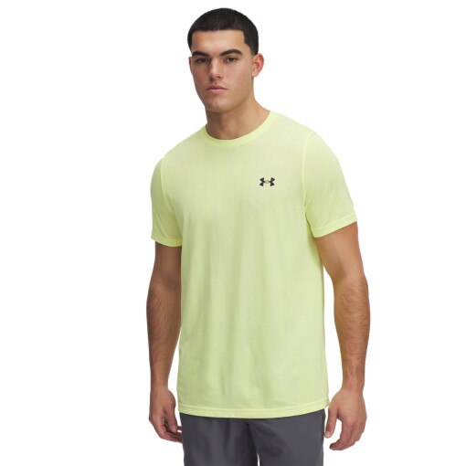 UNDER ARMOUR Męska koszulka treningowa Under Armour Vanish Seamless Novelty SS  żółta żółty
