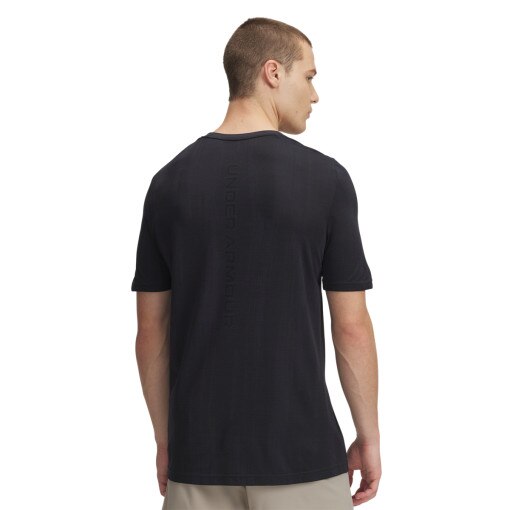 Męska koszulka treningowa Under Armour Vanish Seamless Novelty SS - czarna