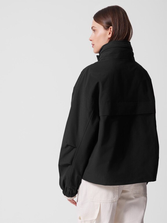 Damska kurtka przejściowa Outhorn OTHWSS24TJACF198 - czarna