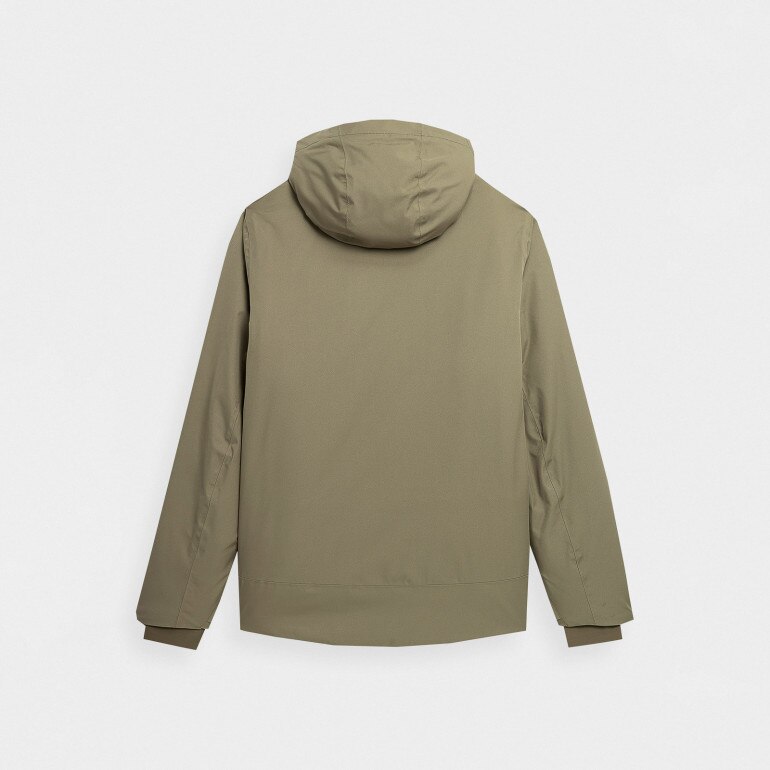 Męska kurtka narciarska OUTHORN OTHAW22TTJAM013 - oliwkowa/khaki