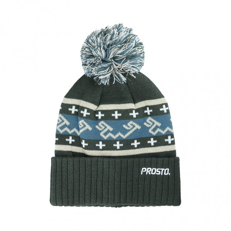 Męska czapka zimowa Prosto Winter Hat Gildo - zielona