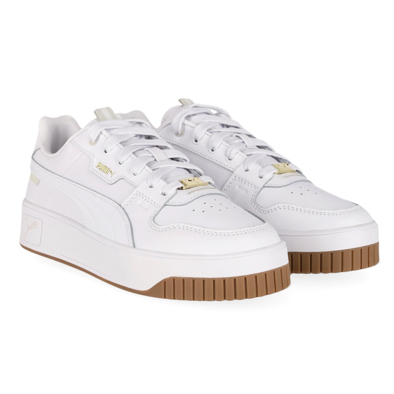 Damskie sneakersy Puma Carina Street Lux - białe
