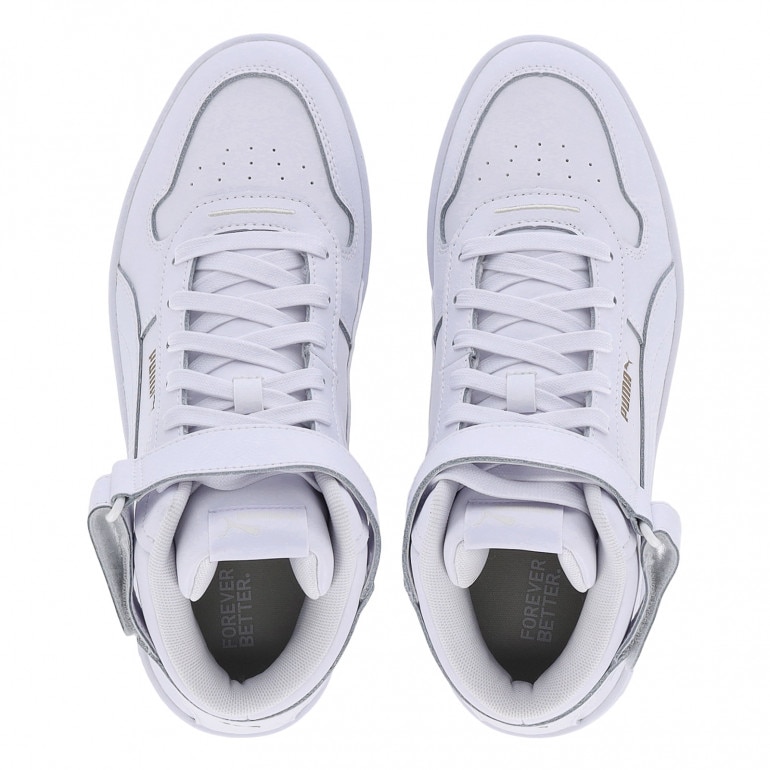 Damskie sneakersy Puma Carina Street Mid - białe