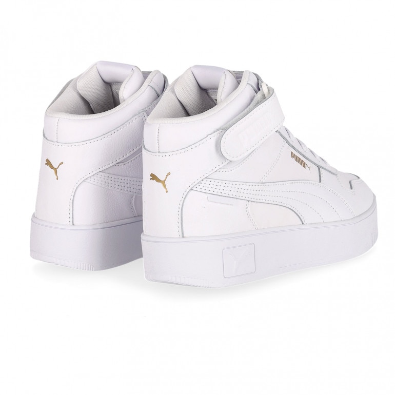 Damskie sneakersy Puma Carina Street Mid - białe