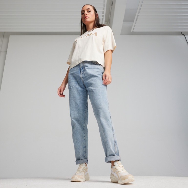 Damskie sneakersy Puma Hypnotic LS - beżowe