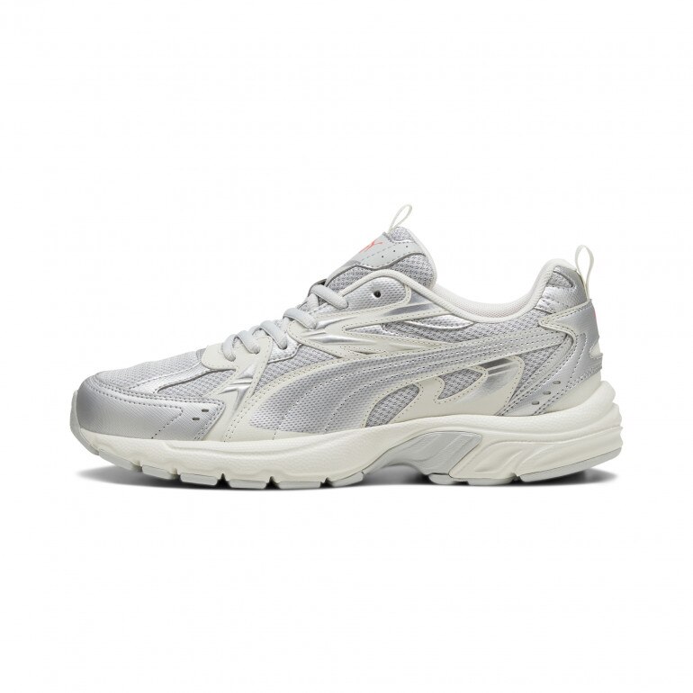 Sneakersy uniseks Puma Milenio Tech - srebrne