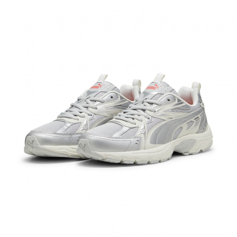 Sneakersy uniseks Puma Milenio Tech - srebrne