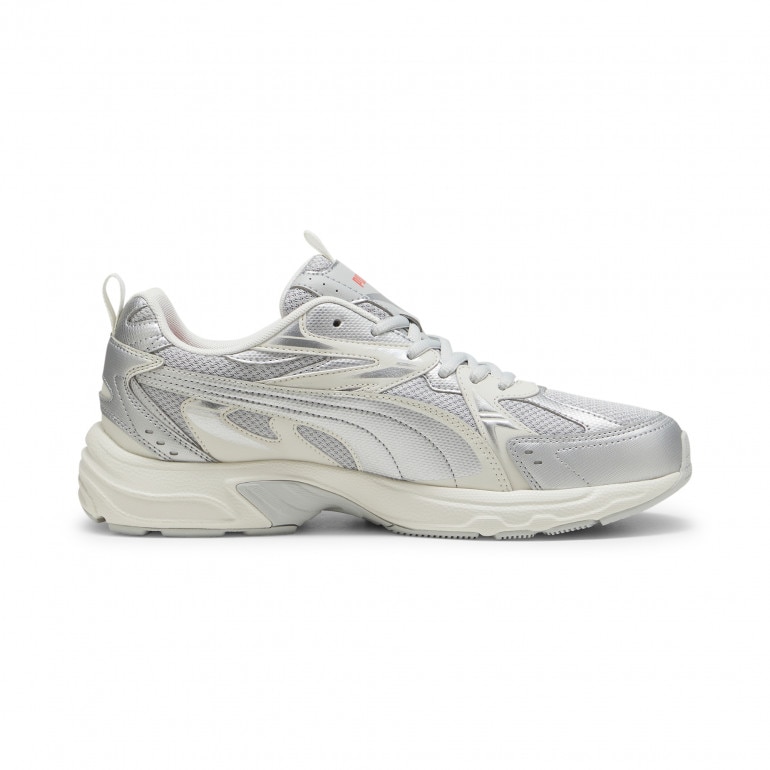 Sneakersy uniseks Puma Milenio Tech - srebrne