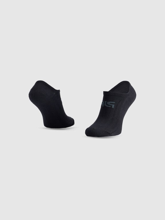 Męskie skarpetki stopki (3-pack) 4F x Robert Lewandowski RL9SSS25USOCM508 - multikolor