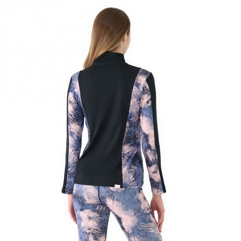 Damska bluza treningowa Roxy Daybreak Half Zip - granatowa