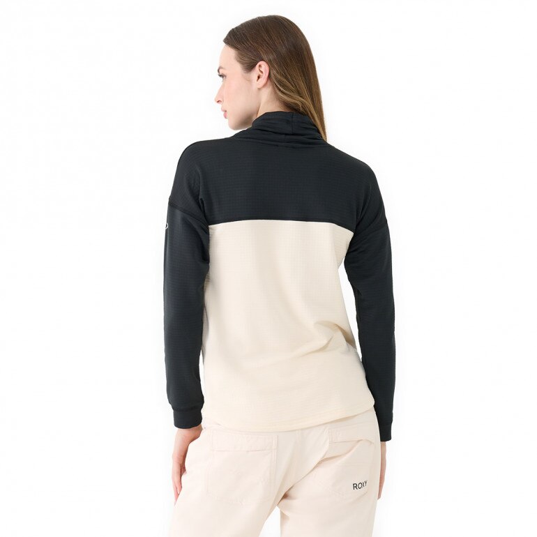 Damska bluza treningowa Roxy Vertere - beżowa
