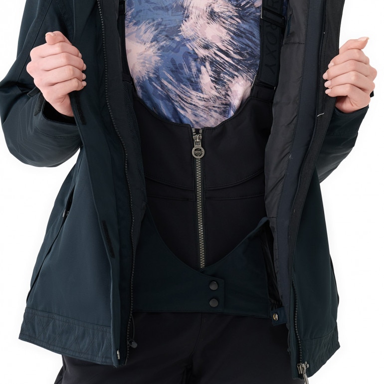Damska kurtka narciarska Roxy Billie Snow Jacket - czarna