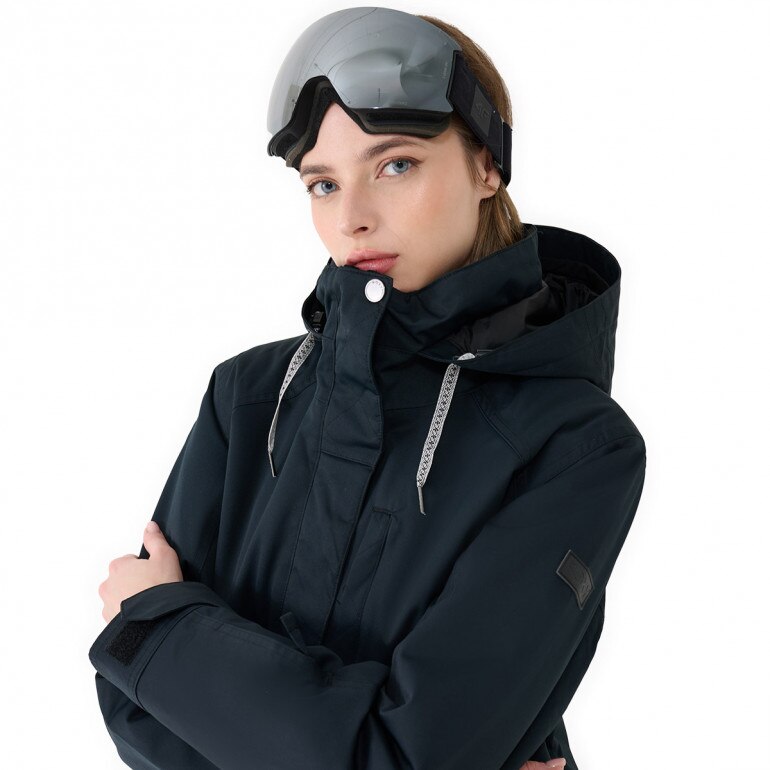 Damska kurtka narciarska Roxy Billie Snow Jacket - czarna