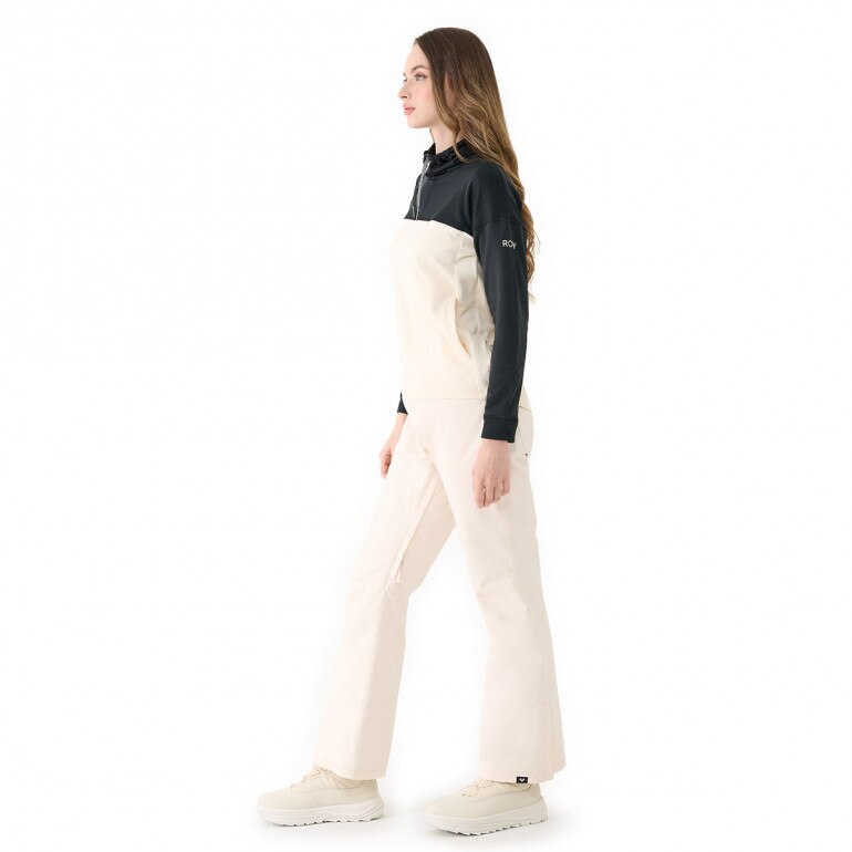 Damskie spodnie narciarskie Roxy Backyard Pants - beżowe
