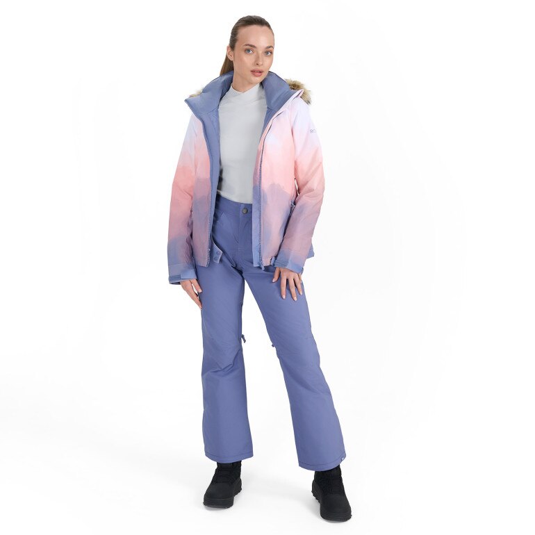 Damskie spodnie narciarskie Roxy Backyard Pants - niebieskie