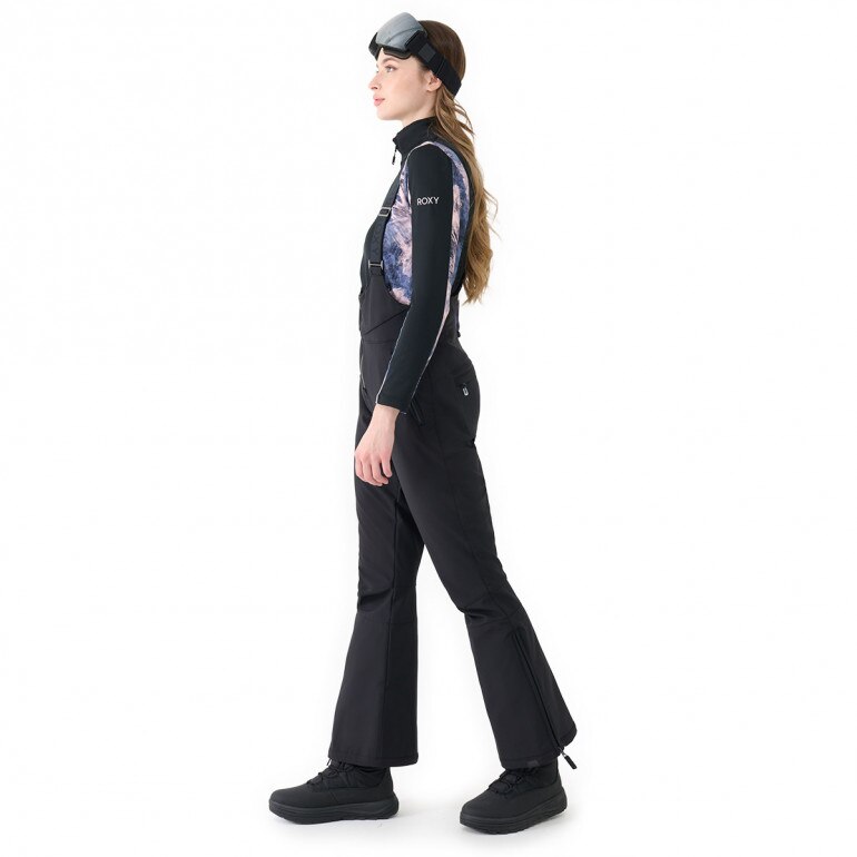 Damskie spodnie narciarskie Roxy Summit BIB PT - czarne