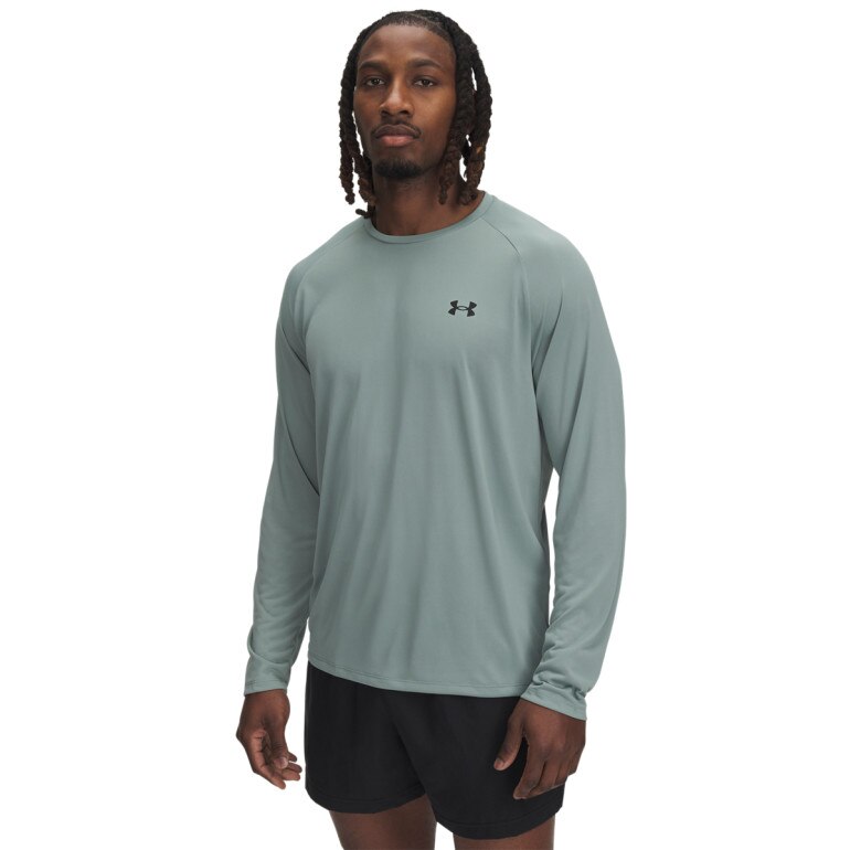 Męski longsleeve treningowy Under Armour UA Tech 2.0 LS - zielony