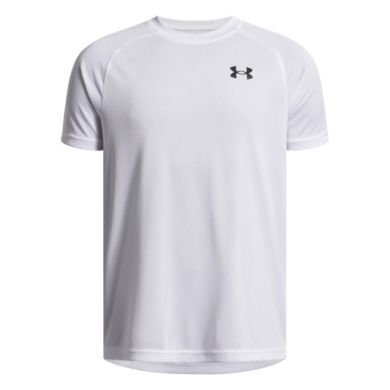 Chłopięca koszulka treningowa Under Armour UA Tech 2.0 SS - biała