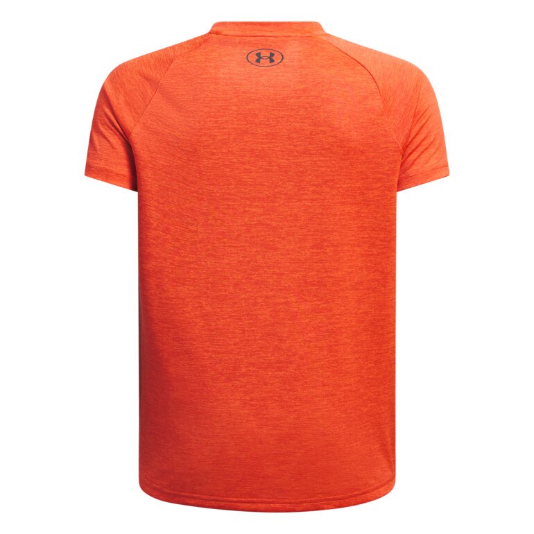 Chłopięca koszulka treningowa Under Armour UA Tech 2.0 SS - pomarańczowa