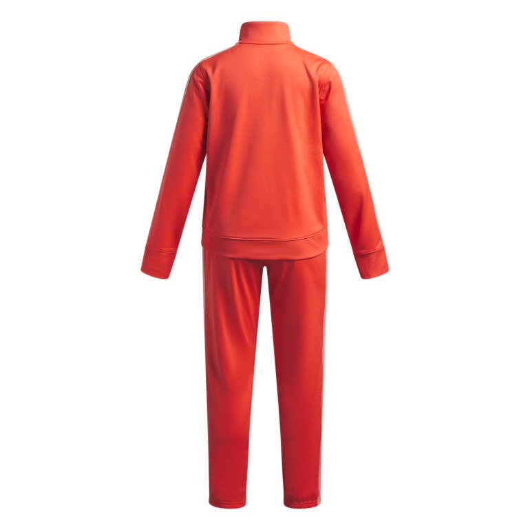 Dziewczęcy dres treningowy Under Armour EM Knit Track Suit - czerwony