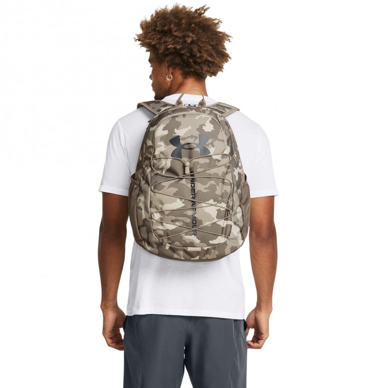 Plecak treningowy uniseks Under Armour UA Hustle Sport Backpack - brązowy