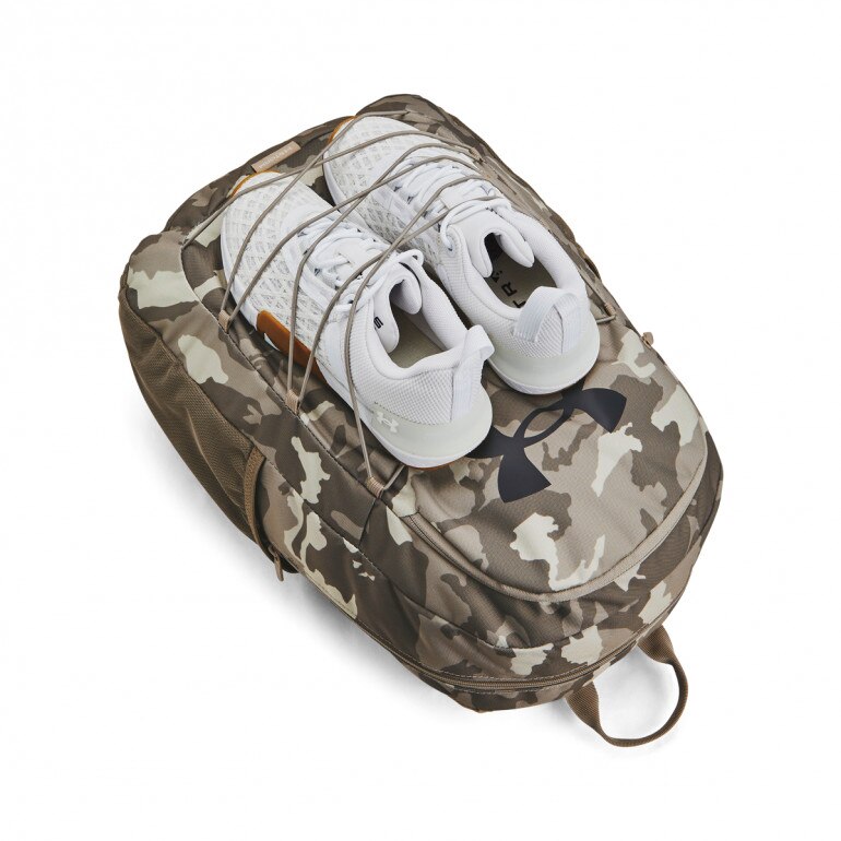 Plecak treningowy uniseks Under Armour UA Hustle Sport Backpack - brązowy
